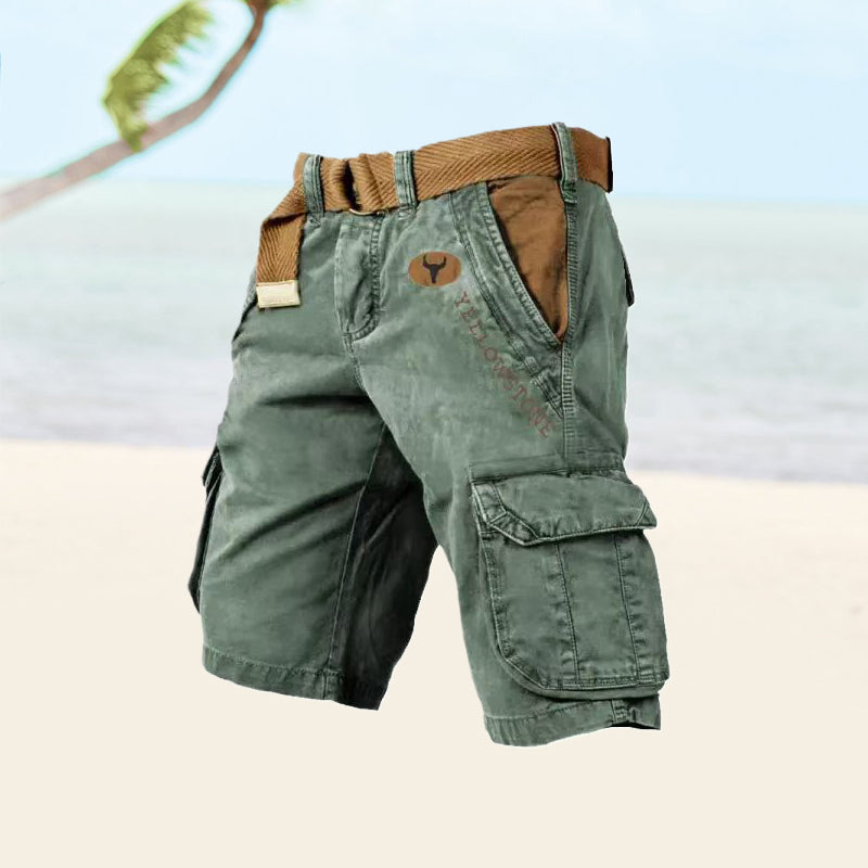 Practical Water Resistant Cargo Shorts for Men