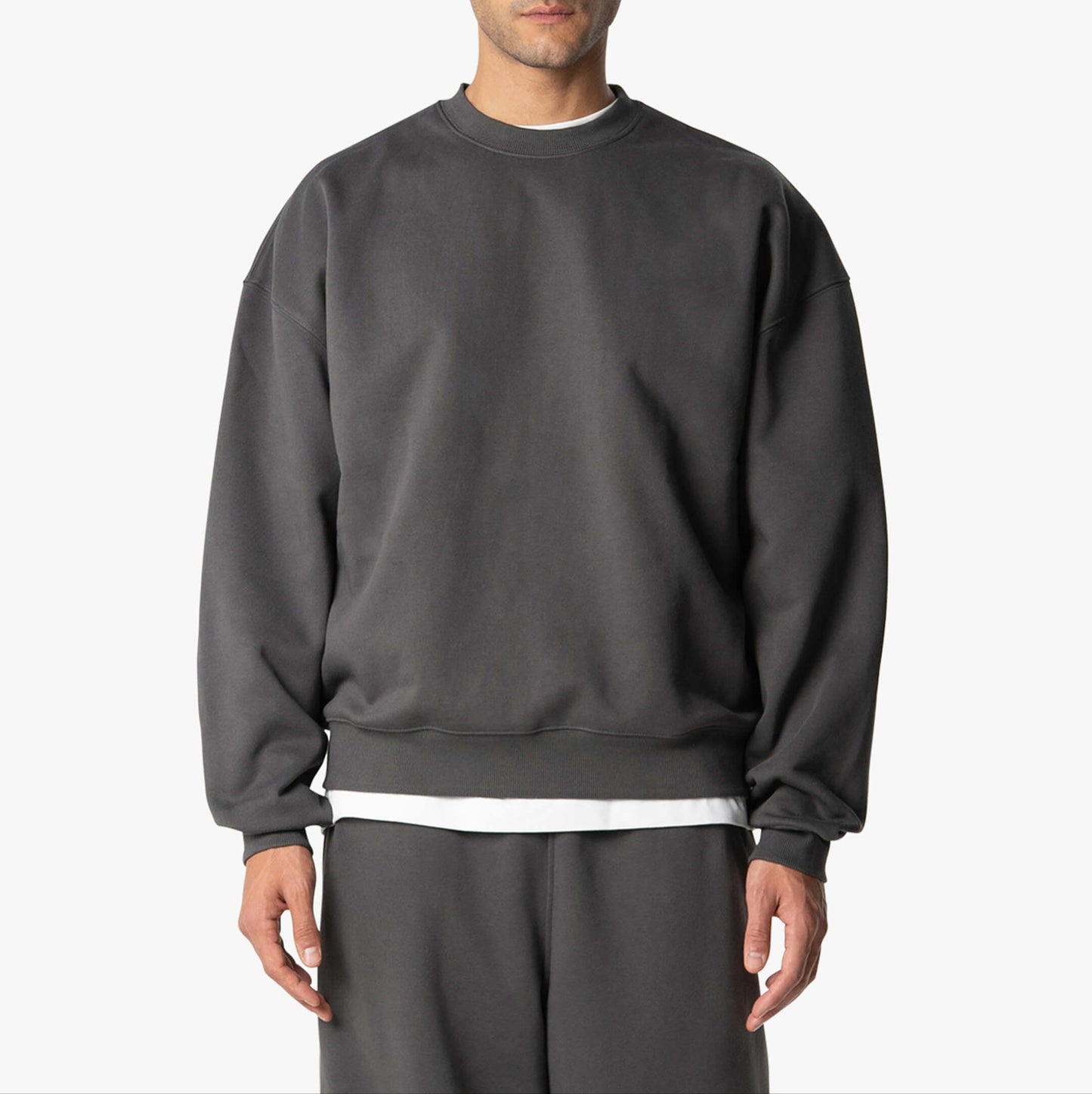 Comfortable Large Mens Sweatshirt - Soft Heavy Cotton - BritishElegance