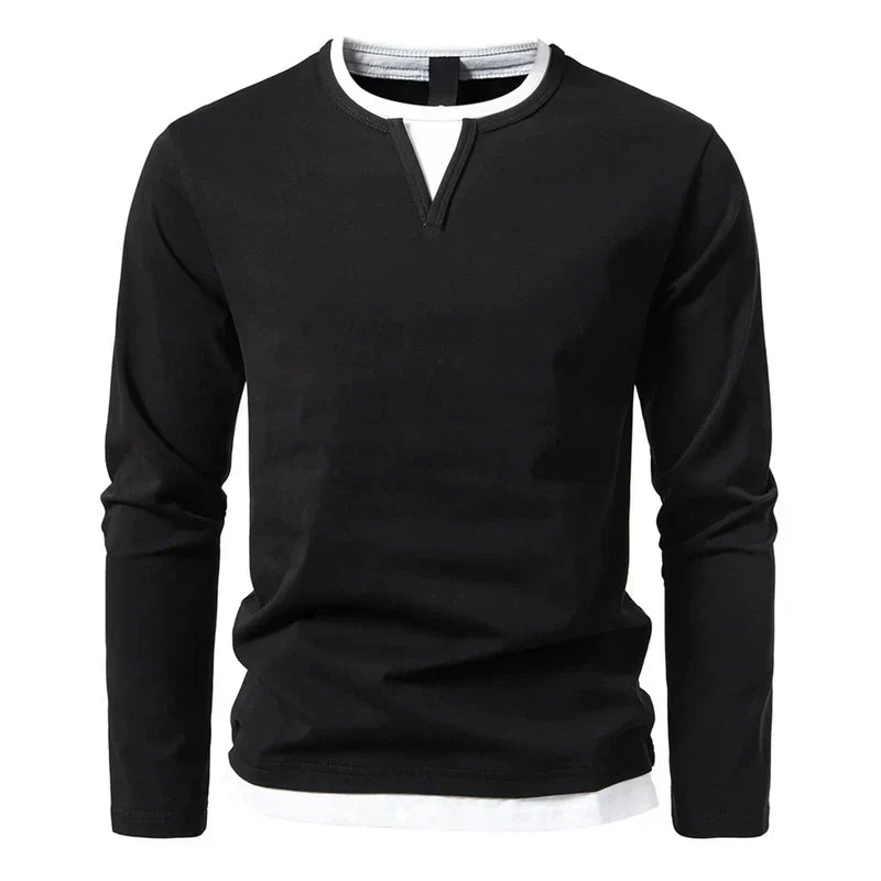 Henley Shirt, Long Sleeve, Diego