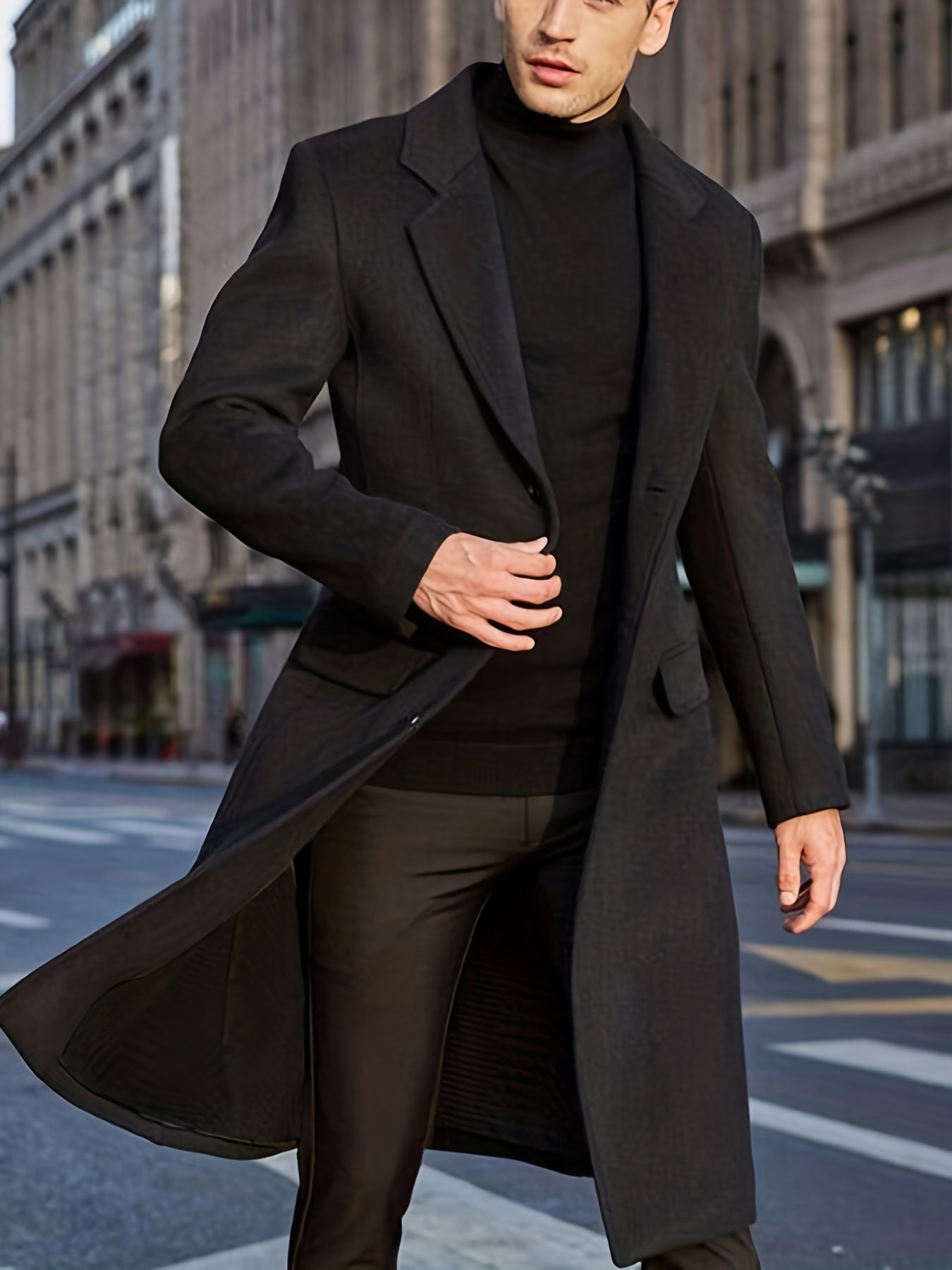 Classic Vintage Trench Coat For Men - BritishElegance