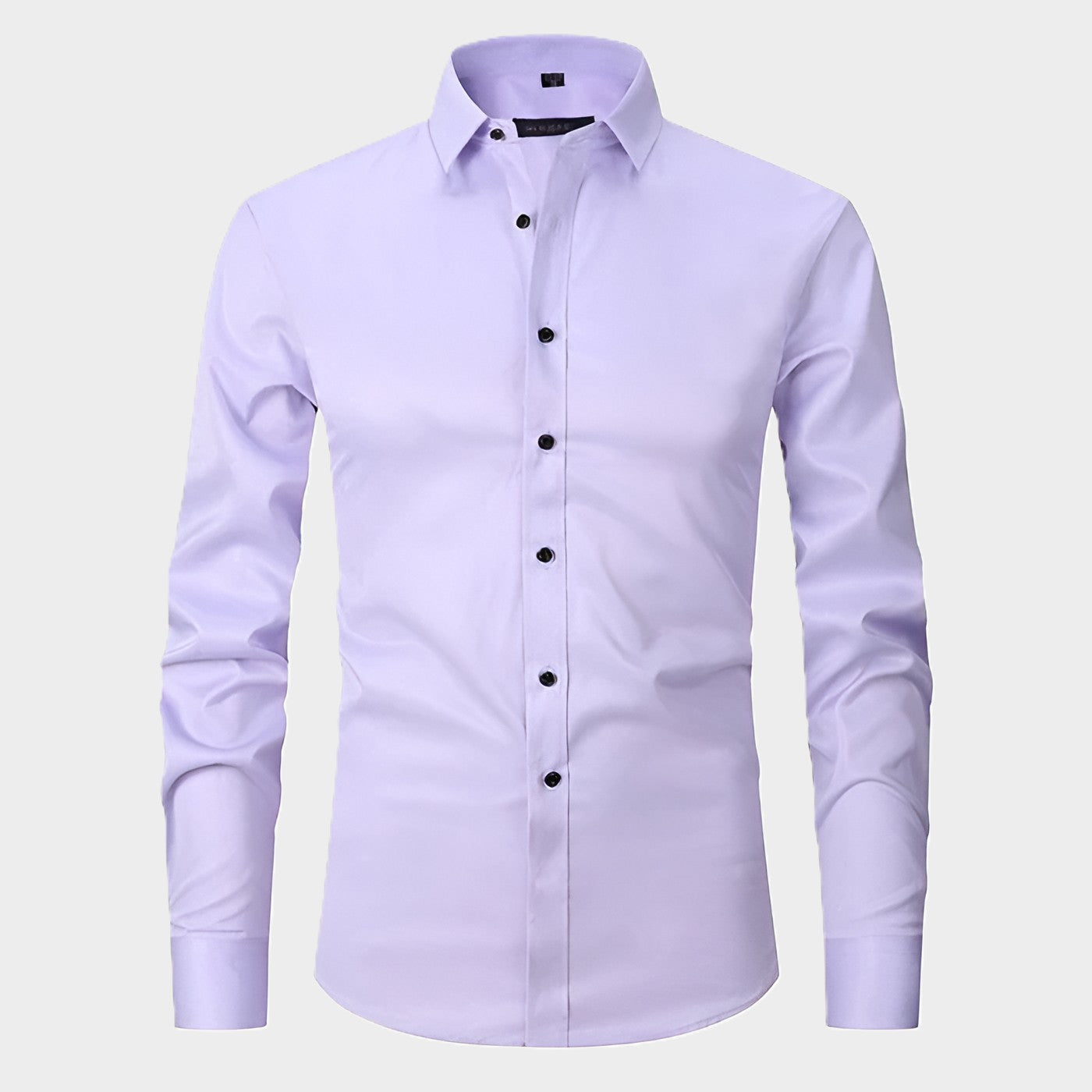 Comfortable Men's Dress Shirt Wrinkle Resistant Moisture Wicking
