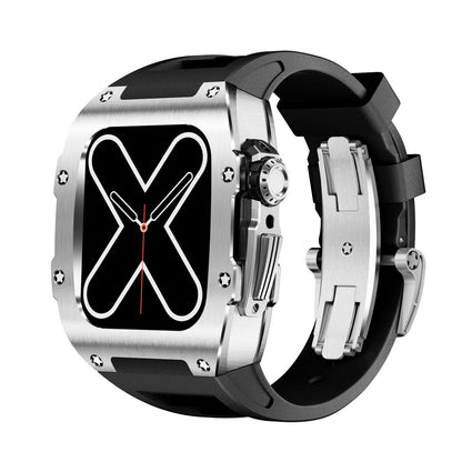 Slim Silver Smart Watch Cover Case