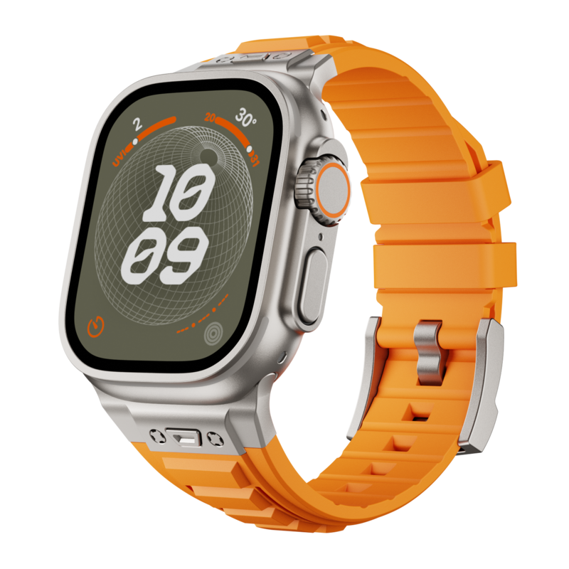 Flexible Silicone Apple Watch Band Strap - BritishElegance