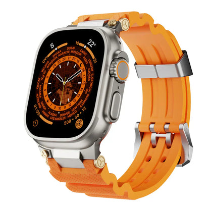 Durable Sport Silicone Band for Apple Watch