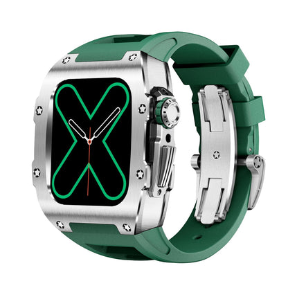 Slim Silver Smart Watch Cover Case