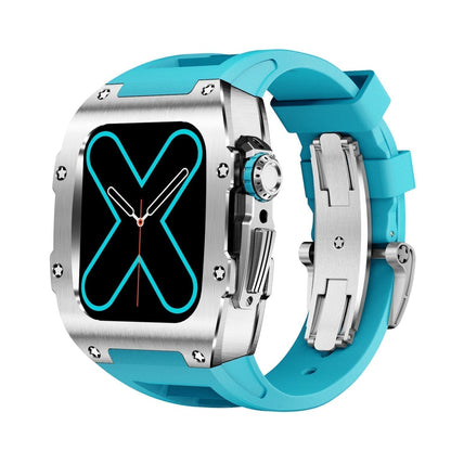 Slim Silver Smart Watch Cover Case