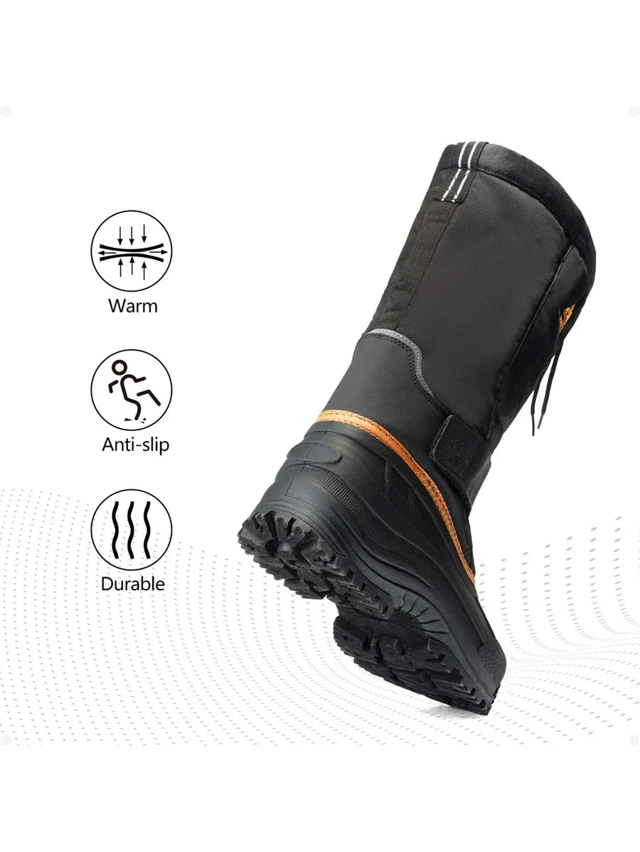 Waterproof Winter Boots Black