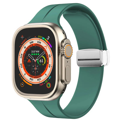 Slim Flexible Apple Watch Band With Strong Magnet