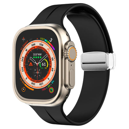 Slim Flexible Apple Watch Band With Strong Magnet