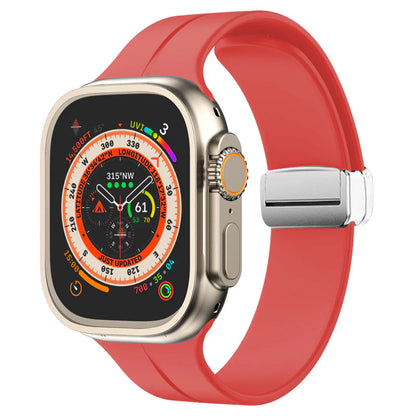 Slim Flexible Apple Watch Band With Strong Magnet