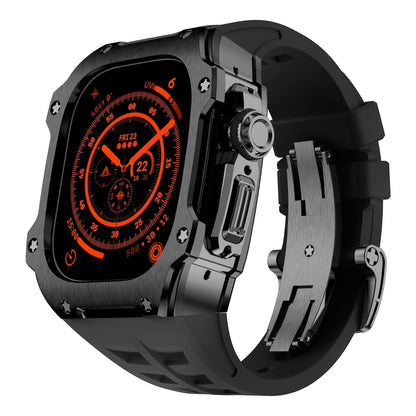 Tough Black Stainless Steel Case for Apple Watch Ultra