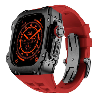 Tough Black Stainless Steel Case for Apple Watch Ultra
