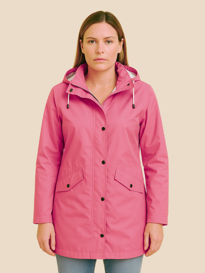 All-Weather Raincoat – Women’s Waterproof & Windproof Layer