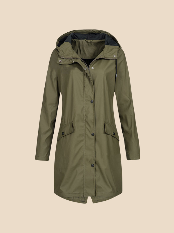 All-Weather Raincoat – Women’s Waterproof & Windproof Layer