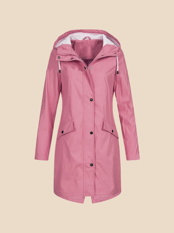 All-Weather Raincoat – Women’s Waterproof & Windproof Layer