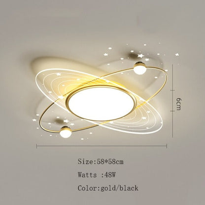 Stylish Starry Night LED Ceiling Lamp