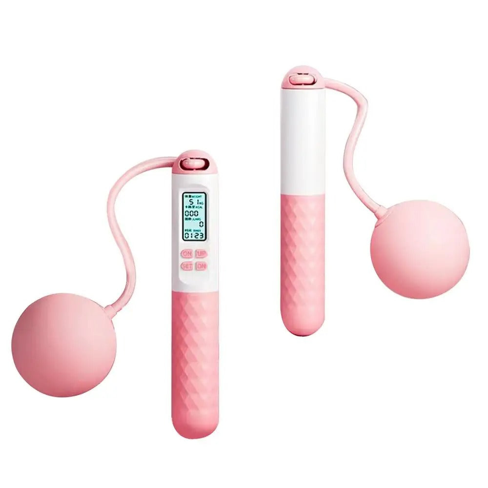 Wireless Fitness Jump Rope with LCD Display for Workout