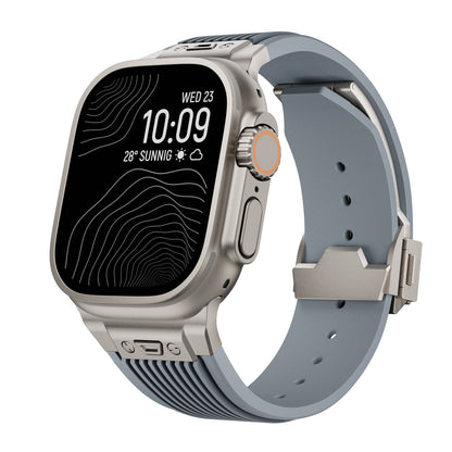 Slim Fit Apple Watch Silicone Strap Band