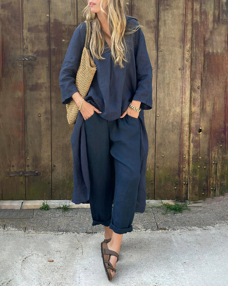 Women's Stylish 2 Piece Comfort Set - BritishElegance