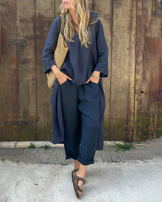 Women's Stylish 2 Piece Comfort Set - BritishElegance