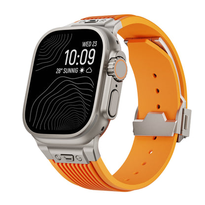 Slim Fit Apple Watch Silicone Strap Band