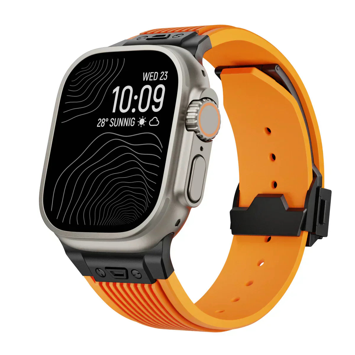 Flexible Apple Watch Band 42-49mm Silicone Strap