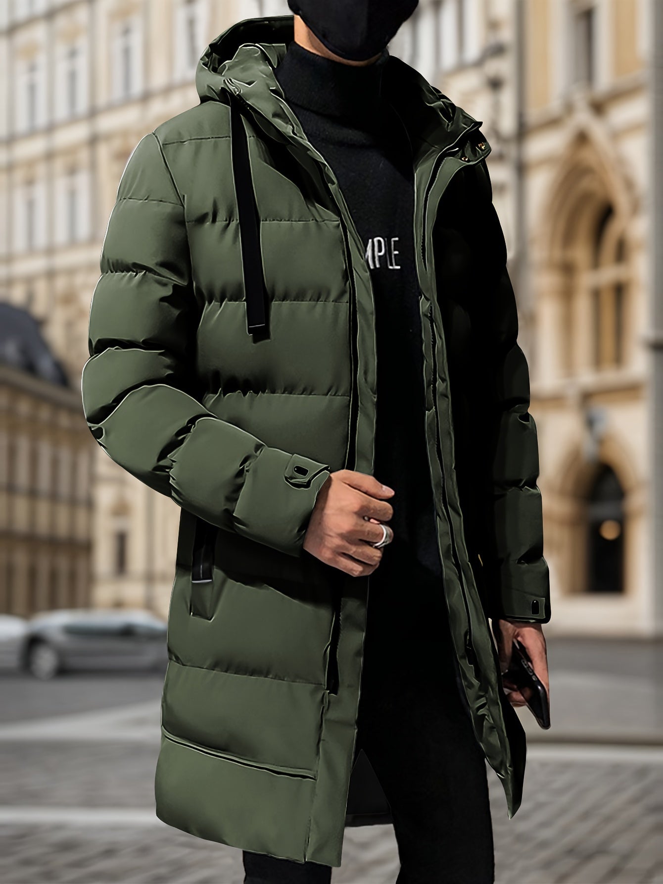 Classic Waterproof Men's Winter Coat - BritishElegance
