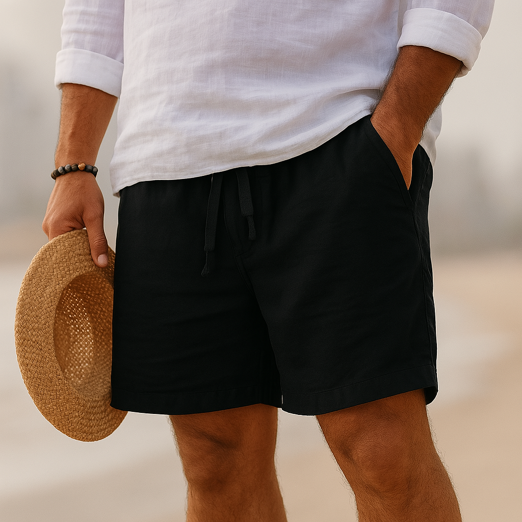 Comfortable Cotton Linen Shorts for Men