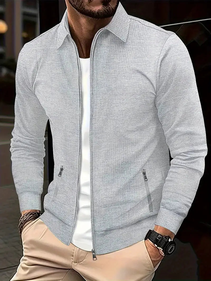 Men's Cardigan – Stylish Look With Zipper | Elliot