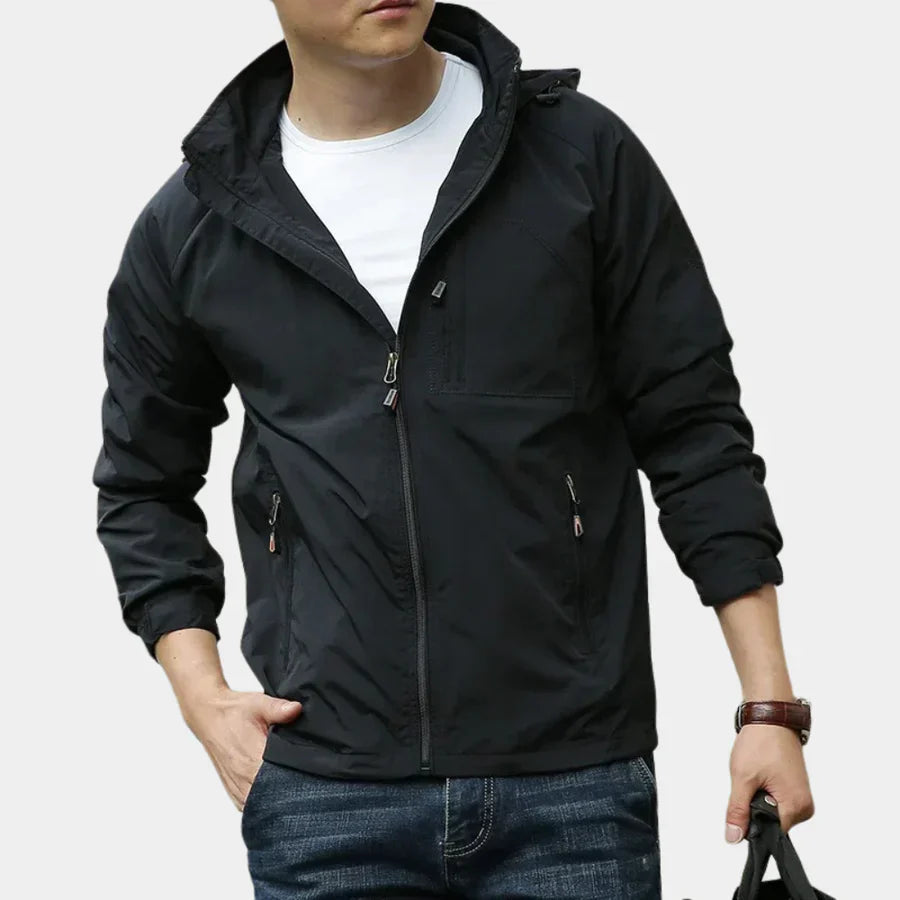 Breathable Water Resistant Mens Cargo Jacket