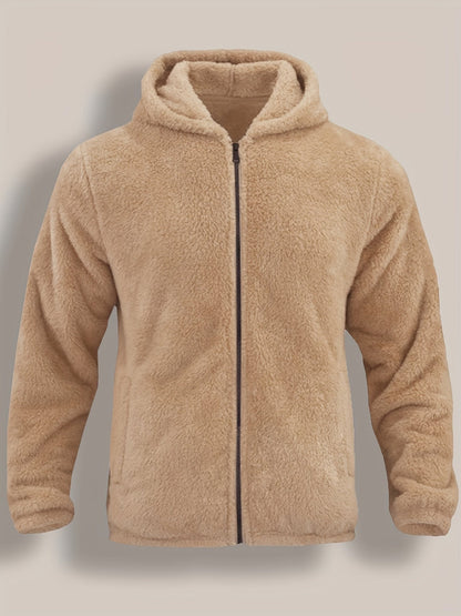 Martin | Men’s Plus Size Zip-Up Hooded Jacket - Casual Comfort Hoodie