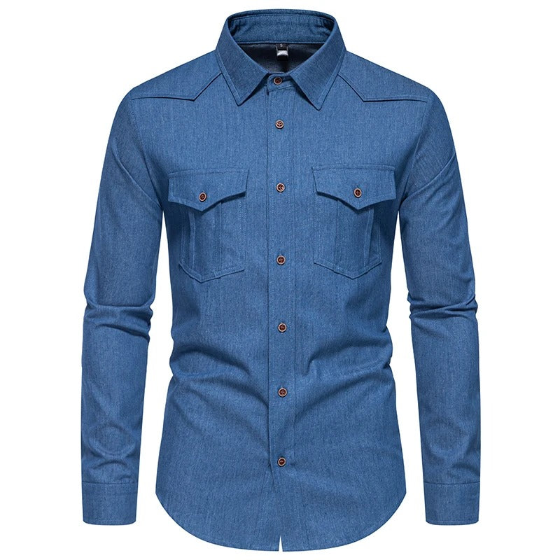 Classic Stylish Denim Shirt