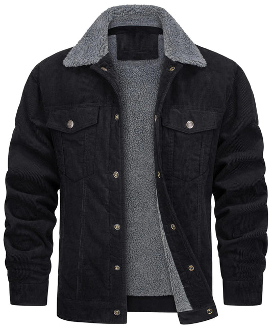 Warm Sherpa Lined Parka Jacket - BritishElegance