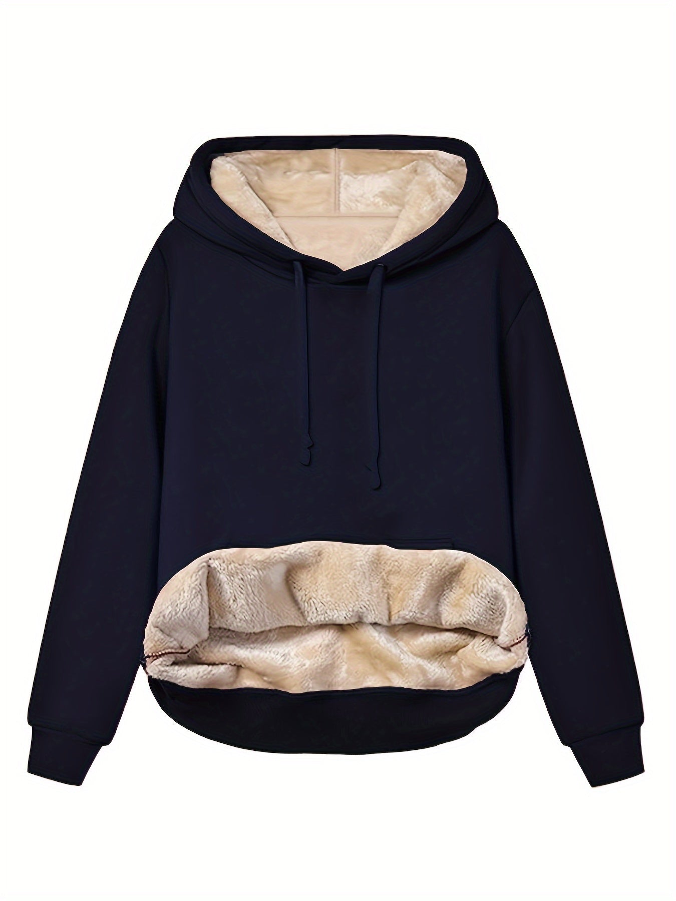 Warm Women's Fleece Hooded Sweatshirt