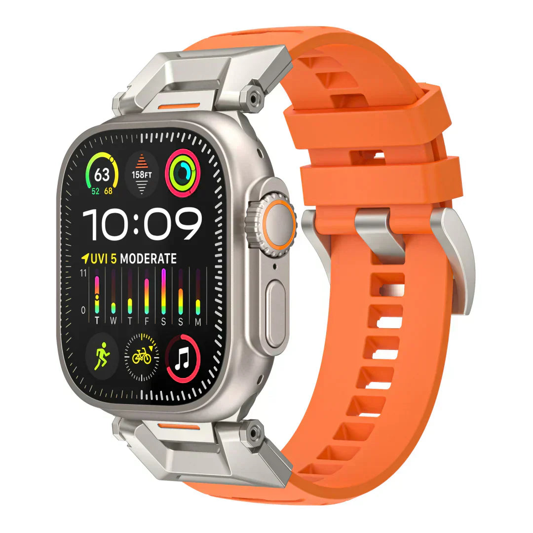 Soft Rubber Apple Watch Strap Band