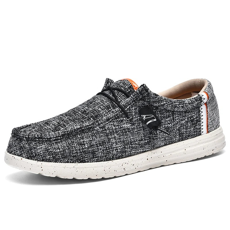 Comfortable Denim Slipper with Contrast Details