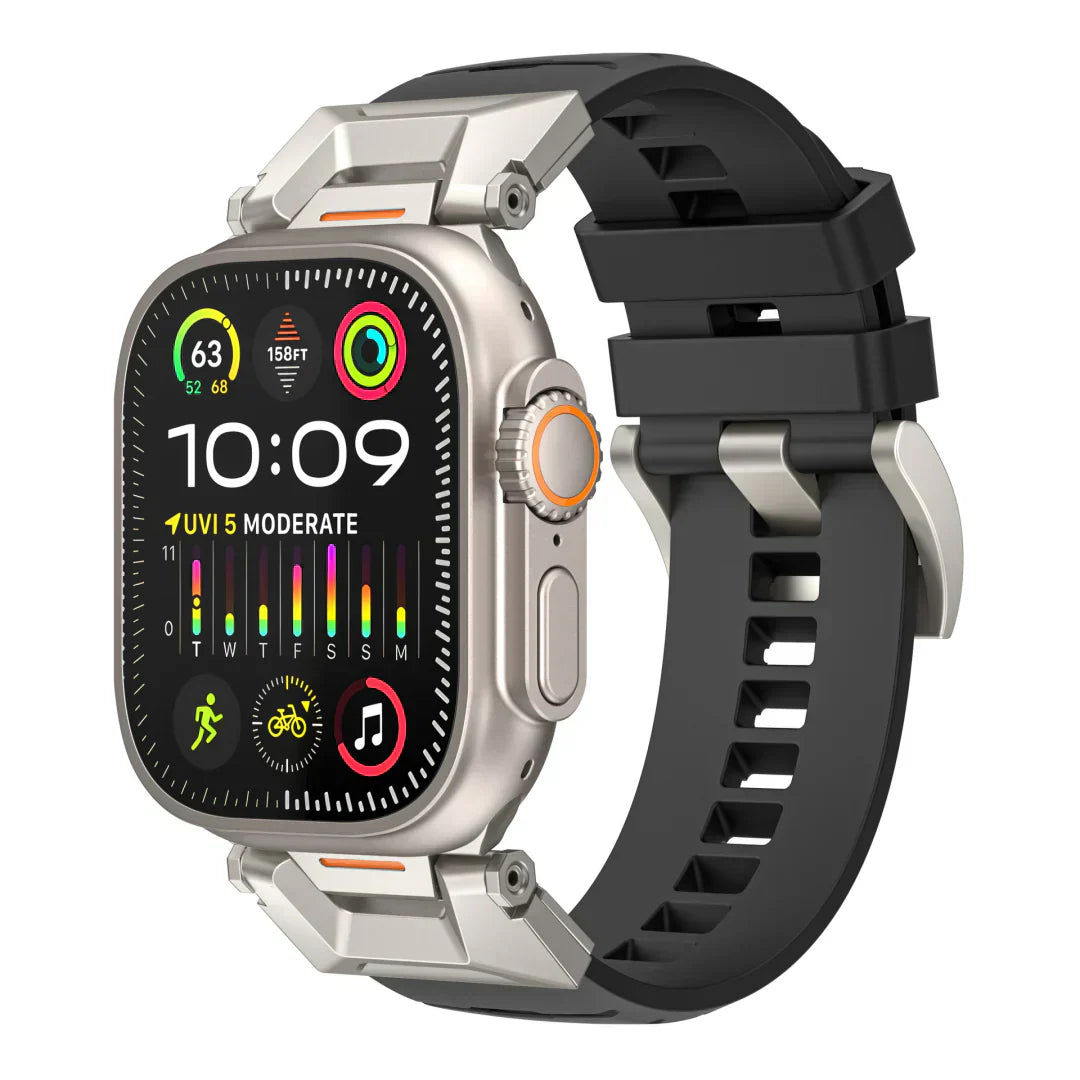 Soft Rubber Apple Watch Strap Band