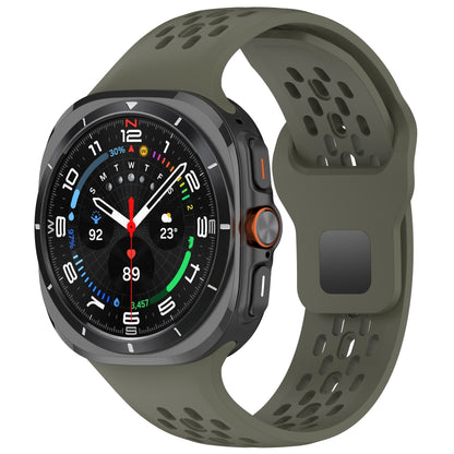 Comfortable Silicone Band For Galaxy Watch 7 Ultra 47mm
