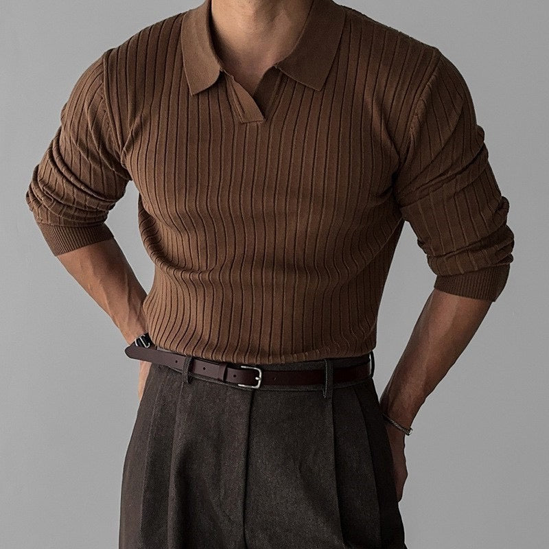 Men's Slim Fit Premium Polo Shirt - Soft Cotton Blend