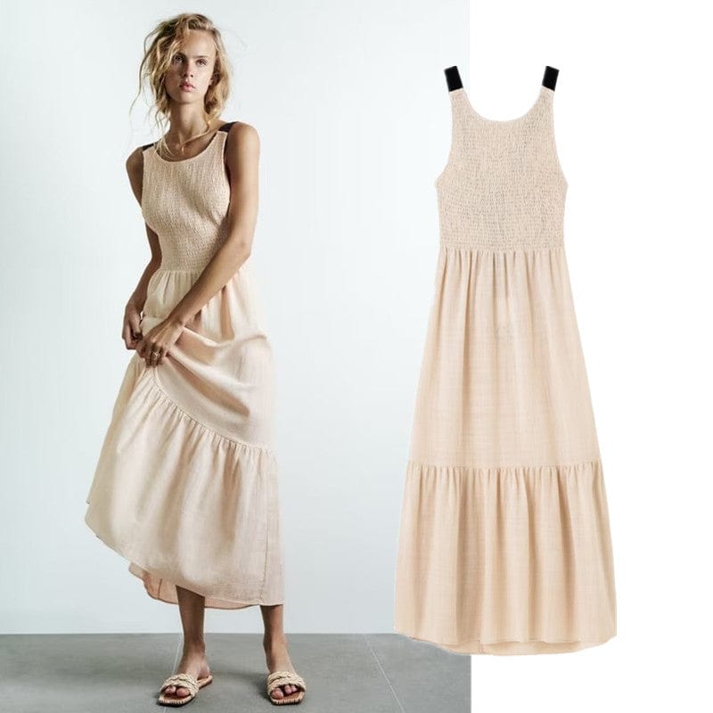 Chic Lightweight Sleeveless Maxi Dress for Women
