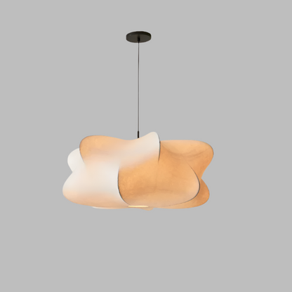 Elegant Natural Fiber Hanging Lamp