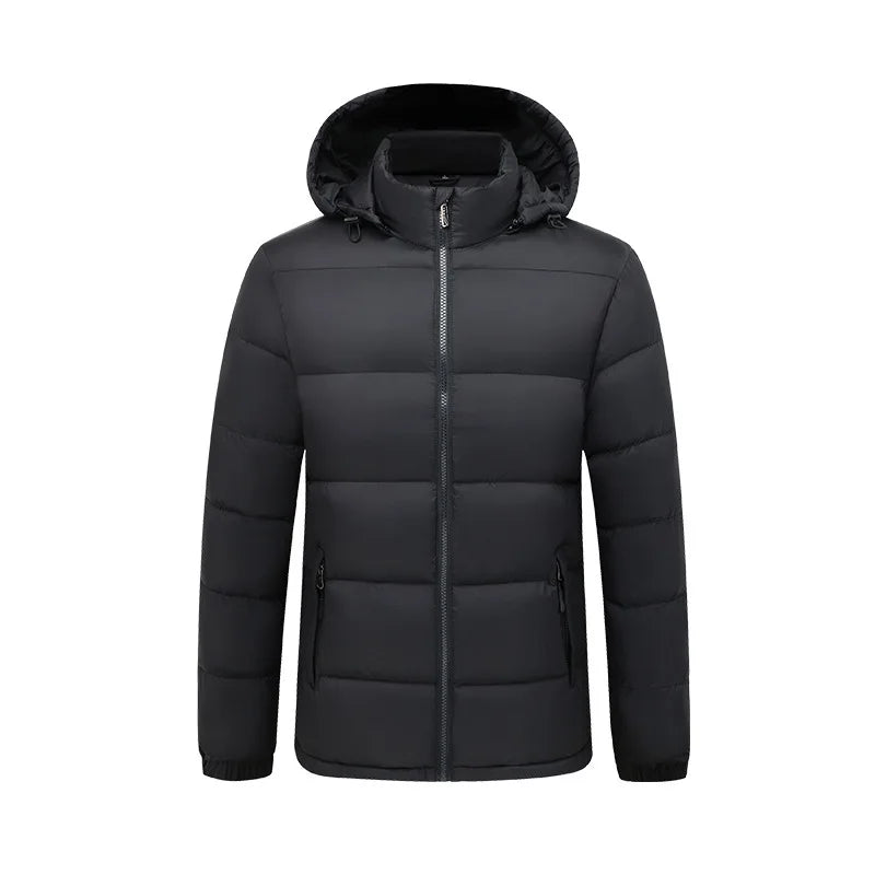 Classic Mens Padded Hoodie Jacket