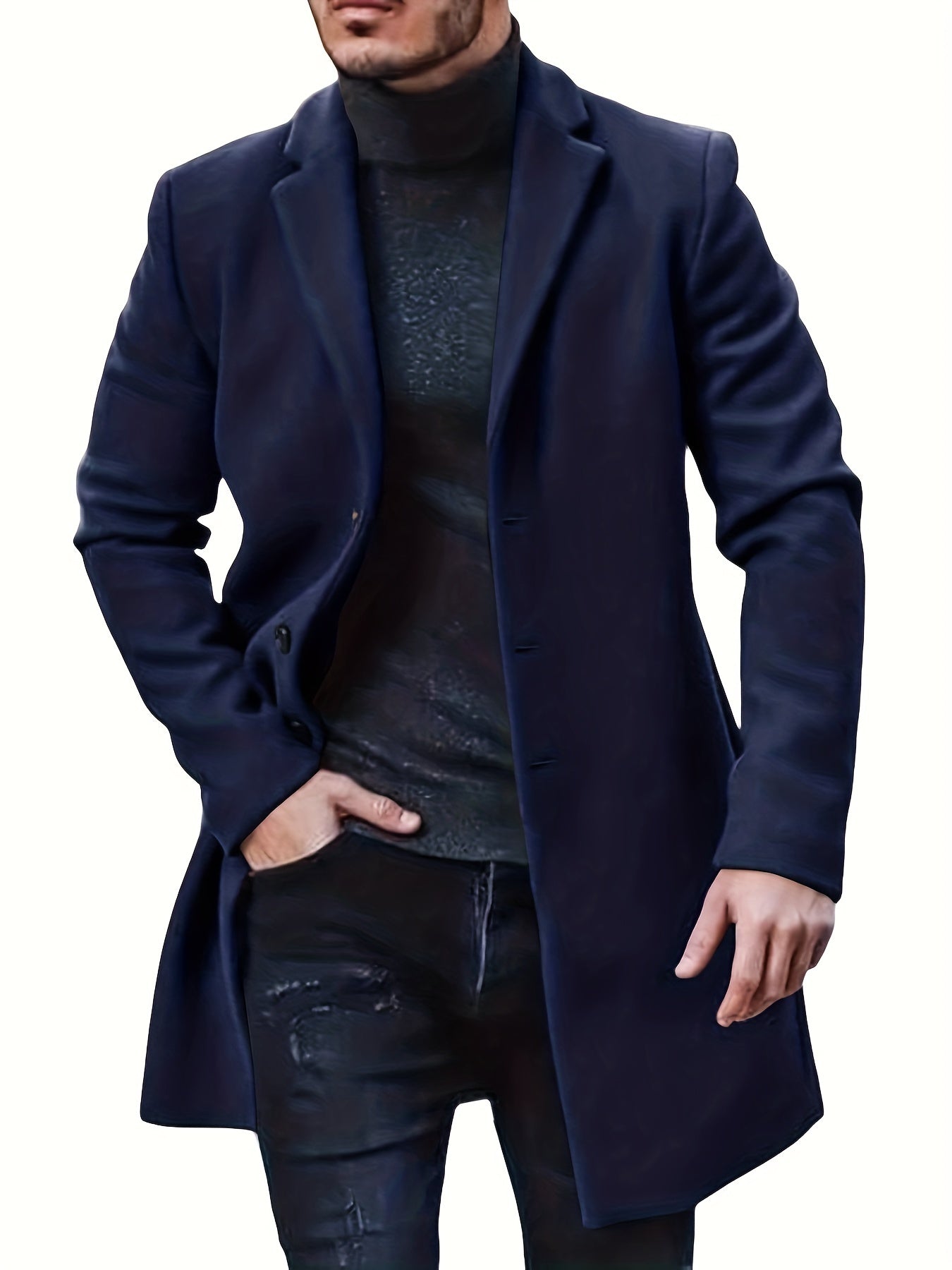 Warm Waterproof Men's Puffy Winter Coat
