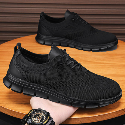 Breathable Mesh Oxford Sneakers for Men