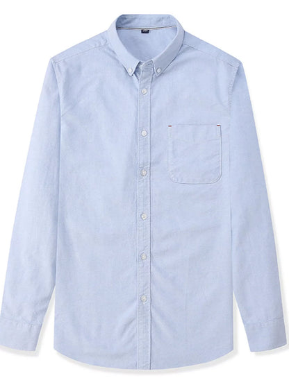 Big and Tall Classic Long Sleeve Dress Shirt