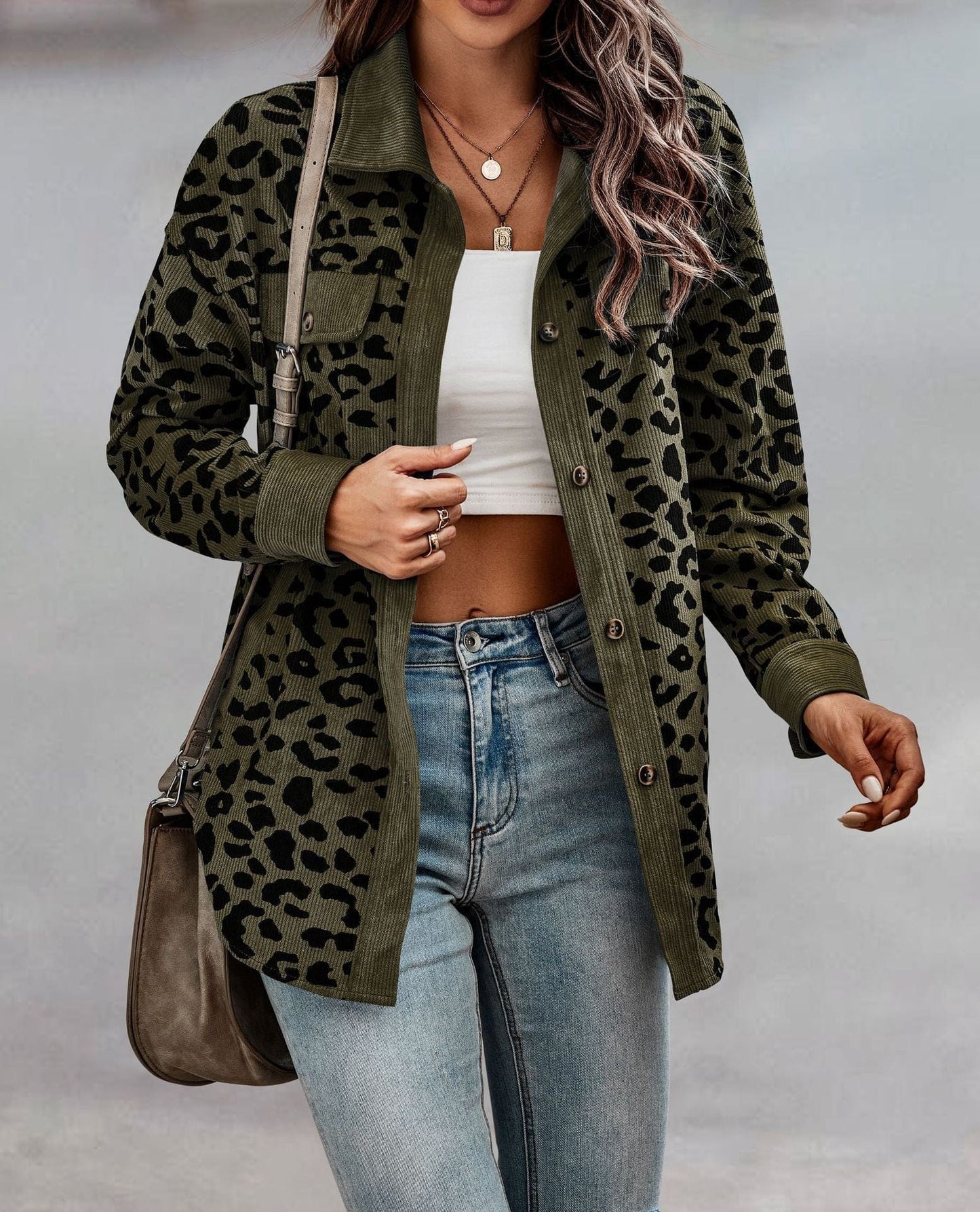 Stylish Leopard Coat - High Quality - Perfect for Spring