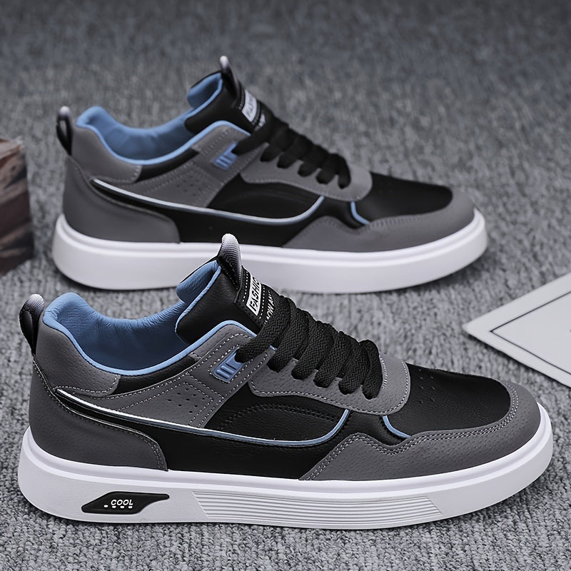 Comfortable Men's Round Lace Up Casual Shoes