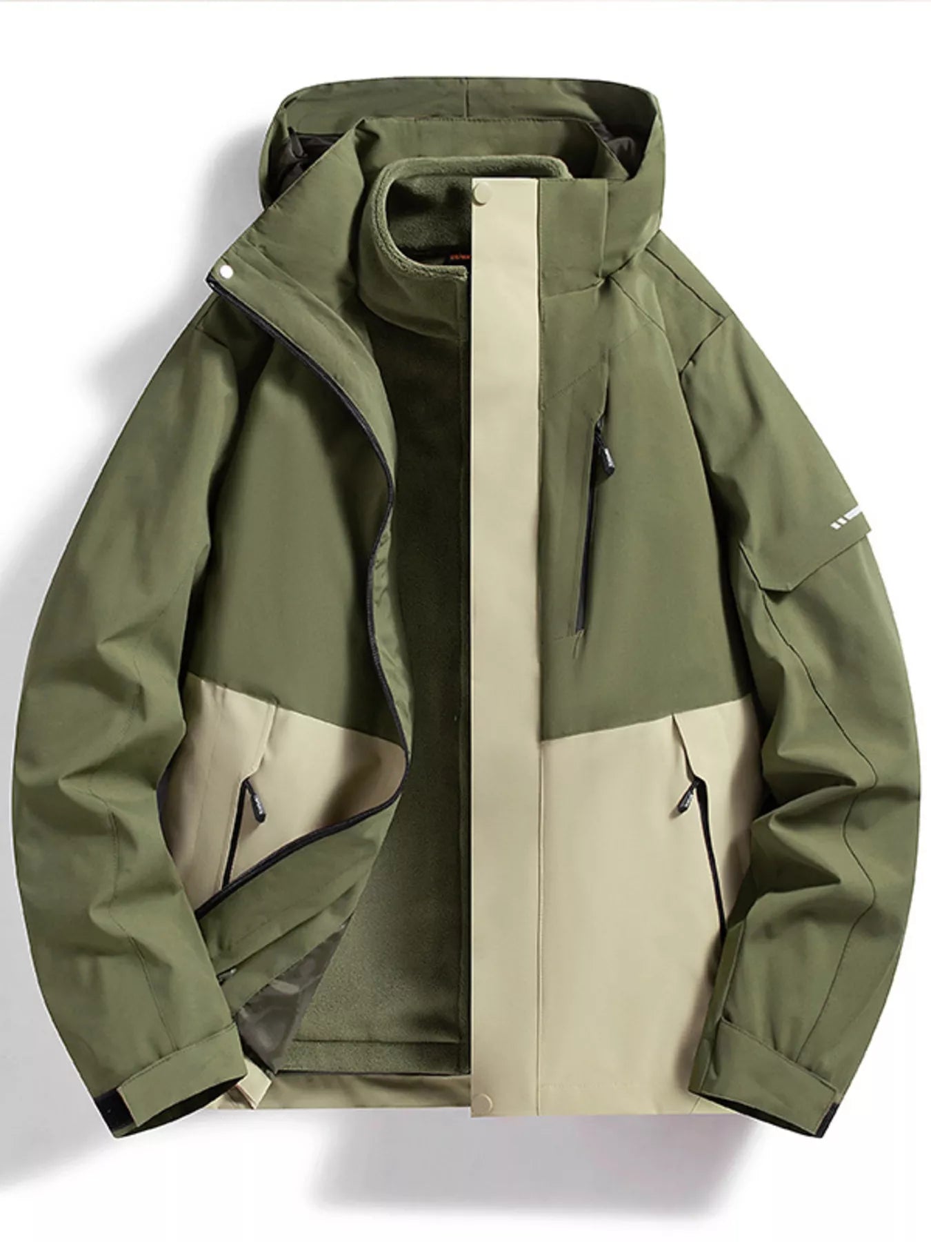 Large Size Rainproof Mens Coat