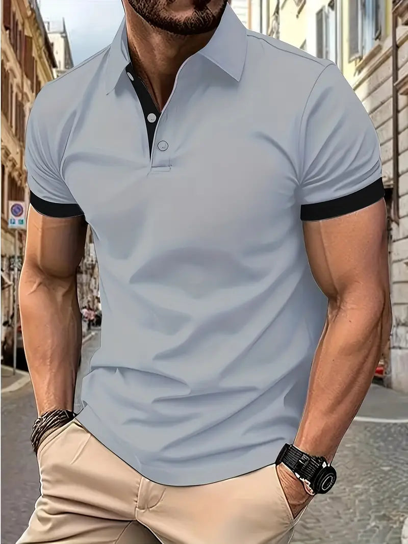 Men's William Casual Colorblock Shirt