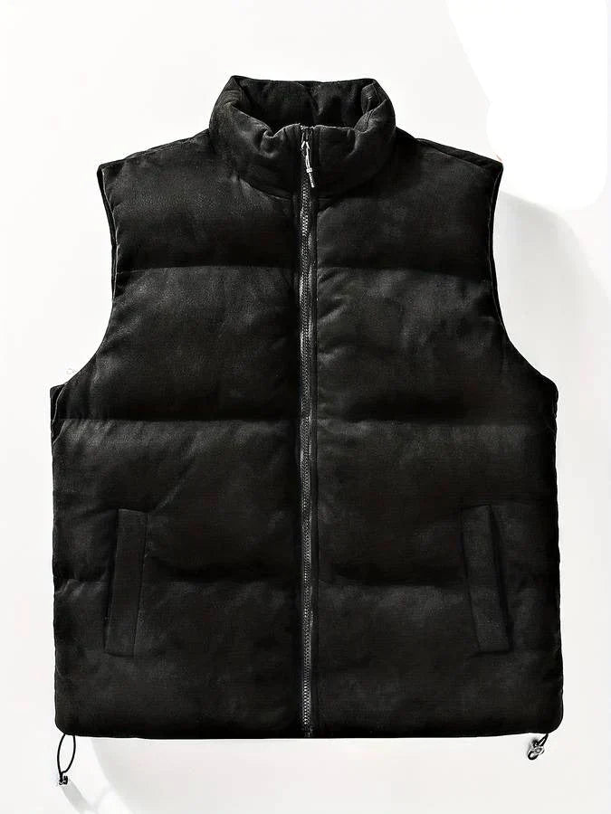 Hagen quilted bodywarmer with zip